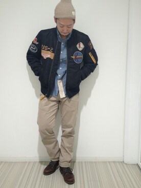 Mr.tsuchiyaさん（メンズ・177cm）の秋コーディネート