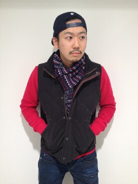 Mr.tsuchiyaさん（メンズ・178cm）の冬コーディネート