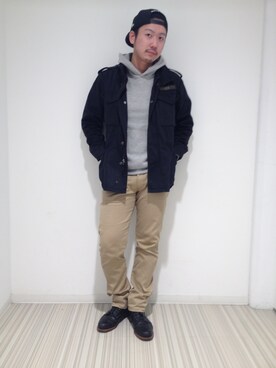 Mr.tsuchiyaさん（メンズ・178cm）の春コーディネート