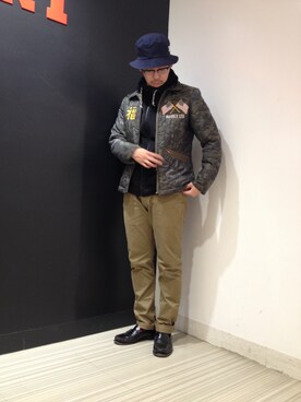 Mr.tsuchiyaさん（メンズ・178cm）の冬コーディネート