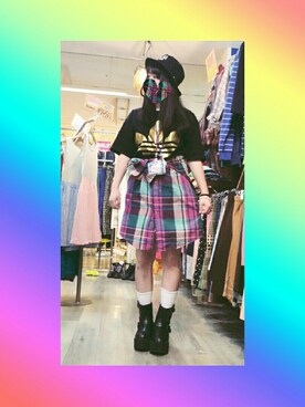 「厚底」｜MISAWOさん（レディース・160cm）の春コーディネート