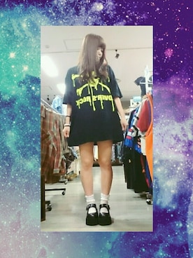 「厚底」｜MISAWOさん（レディース・160cm）の夏コーディネート