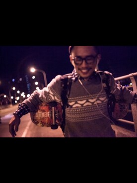 「アイテム（おもちゃ、その他）」を使った、GuoDingJiangさん（メンズ・168cm）の冬コーディネート