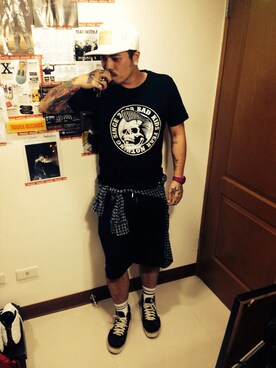 Chrisliuさん(メンズ・176cm)の春コーディネート