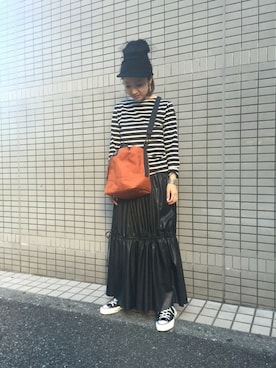 JOURNAL STANDARD バイヤーさん（レディース・160cm）の夏コーディネート