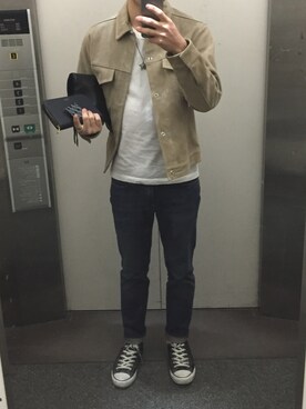 「BEAUTY&YOUTH UNITED ARROWS」｜「アイテム（財布/小物）」を使った、gorigenさん（メンズ・178cm）の冬コーディネート