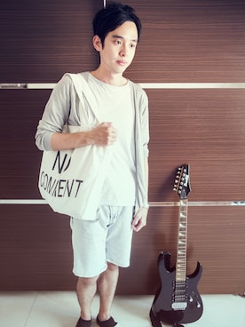 「weekend」｜「アイテム（その他アウター）」を使った、Louisさん（メンズ・176cm）の夏コーディネート