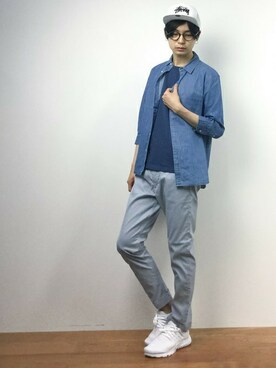 Yさん（メンズ・184cm）の夏コーディネート