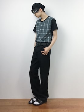 「BRTH BREATH（ ブレス）のアイテム」を使った、Yさん（メンズ・184cm）の夏コーディネート