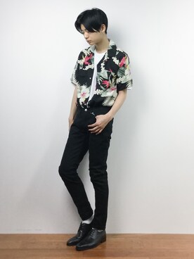 Yさん(メンズ・184cm)の夏コーディネート