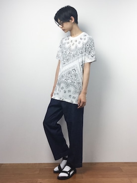 Yさん（メンズ・184cm）の夏コーディネート