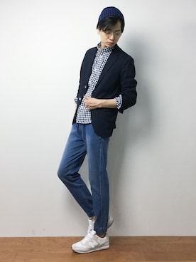 Yさん（メンズ・184cm）の夏コーディネート