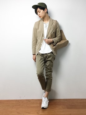 Yさん（メンズ・184cm）の夏コーディネート