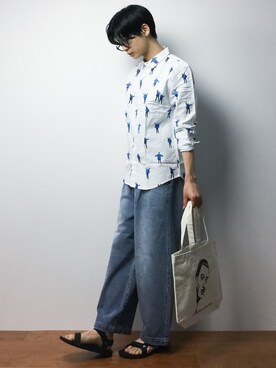 Yさん（メンズ・184cm）の夏コーディネート