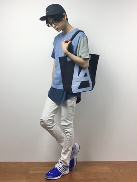 Yさん（メンズ・184cm）の夏コーディネート