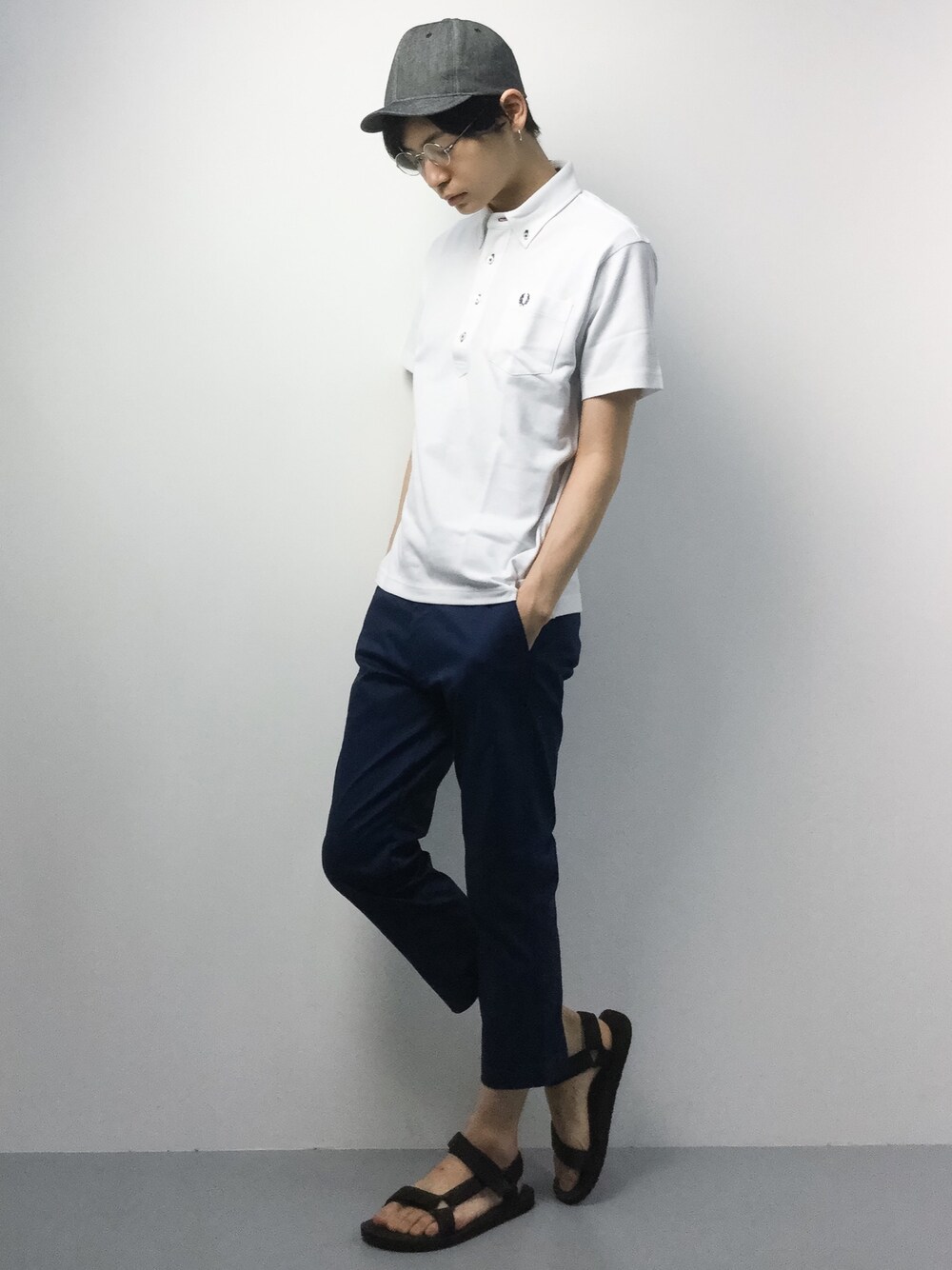 Yさんの「Button Down Shirt（FRED PERRY）」を使ったコーディネート