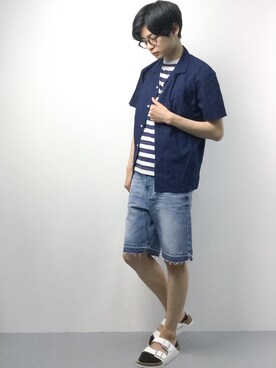 Yさん(メンズ・184cm)の夏コーディネート