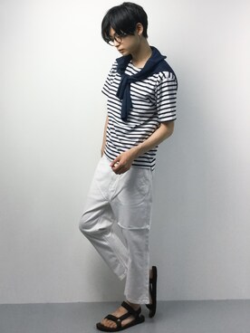 Yさん（メンズ・184cm）の夏コーディネート