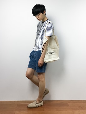 Yさん（メンズ・184cm）の夏コーディネート