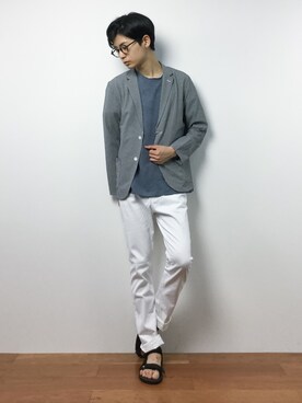 Yさん（メンズ・184cm）の夏コーディネート