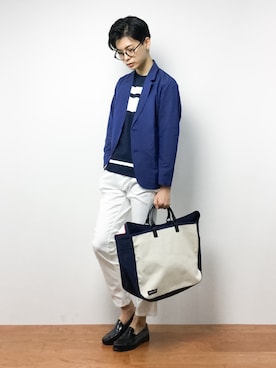 Yさん（メンズ・184cm）の夏コーディネート