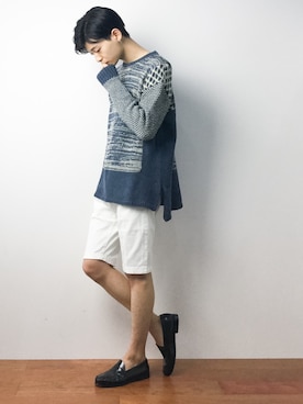 「YEAH RIGHT!!（イェーライト）のアイテム」を使った、Yさん（メンズ・184cm）の夏コーディネート