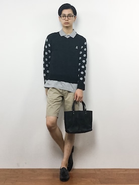 「TIDEWAY（タイドウェイ）のアイテム」を使った、Yさん（メンズ・184cm）の夏コーディネート