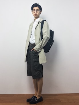 「ASPESI（アスペジ）のアイテム」を使った、Yさん（メンズ・184cm）の夏コーディネート
