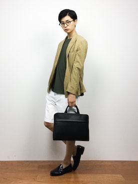 「TRION（トライオン）のアイテム」を使った、Yさん（メンズ・184cm）の夏コーディネート