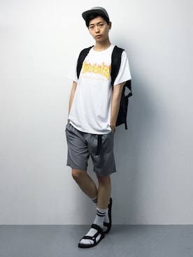 Yさん（メンズ・184cm）の夏コーディネート