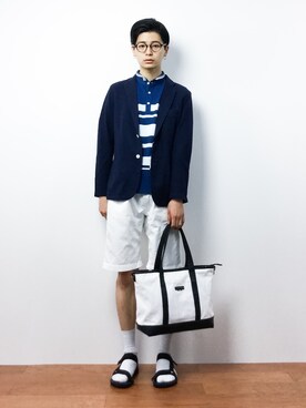 Yさん（メンズ・184cm）の夏コーディネート