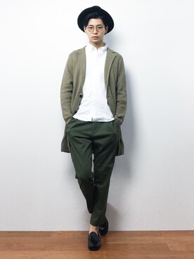 「Burner（バーナー）のアイテム（トップス）」を使った、Yさん（メンズ・184cm）の夏コーディネート