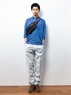 Yさん(メンズ・184cm)の夏コーディネート