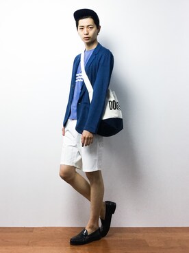 Yさん（メンズ・184cm）の夏コーディネート