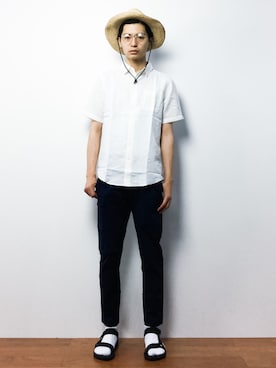 Yさん(メンズ・184cm)の夏コーディネート