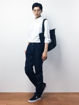 「Mammut（マムート）のアイテム（パンツ）」を使った、Yさん（メンズ・184cm）の夏コーディネート