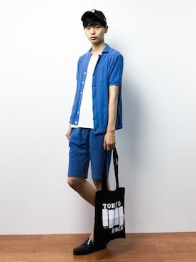 Yさん（メンズ・184cm）の夏コーディネート