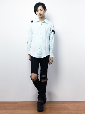 Yさん（メンズ・184cm）の夏コーディネート