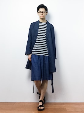 Yさん（メンズ・184cm）の夏コーディネート