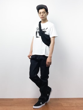 「SHIPS GENERAL SUPPLY（シップスジェネラルサプライ）のアイテム」を使った、Yさん（メンズ・184cm）の秋コーディネート