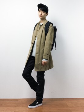 「SHIPS GENERAL SUPPLY（シップスジェネラルサプライ）のアイテム」を使った、Yさん（メンズ・184cm）の秋コーディネート