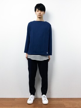 「LB/S （エルビーエス）のアイテム」を使った、Yさん（メンズ・165cm）の秋コーディネート