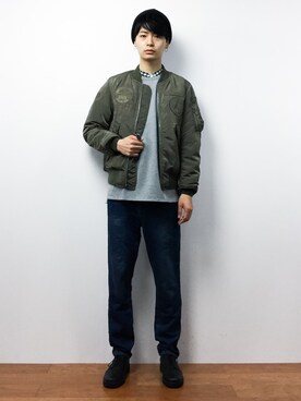 Yさん（メンズ・184cm）の秋コーディネート