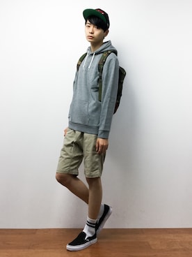 「Herschel Supply（ハーシェルサプライ）のアイテム」を使った、Yさん（メンズ・184cm）の秋コーディネート