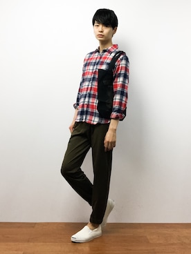 Yさん（メンズ・184cm）の秋コーディネート