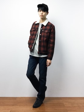 Yさん（メンズ・184cm）の秋コーディネート