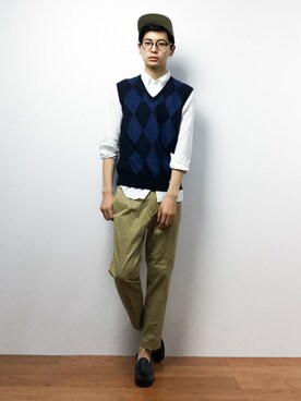 Yさん（メンズ・184cm）の秋コーディネート