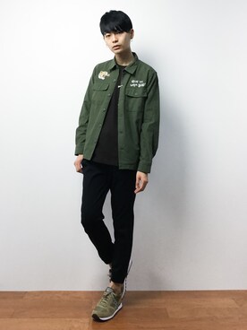 Yさん（メンズ・184cm）の秋コーディネート