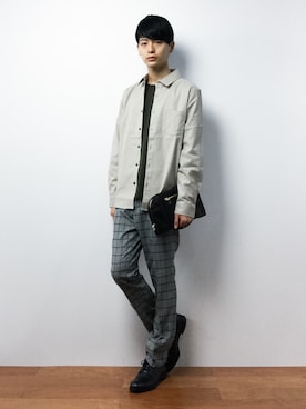 Yさん（メンズ・184cm）の秋コーディネート