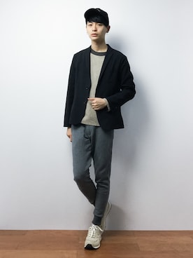 Yさん（メンズ・184cm）の秋コーディネート